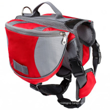 Pet outdoor products Portable Dog Backpack Dog Supply Backpack Saddle Bag for Camping Training